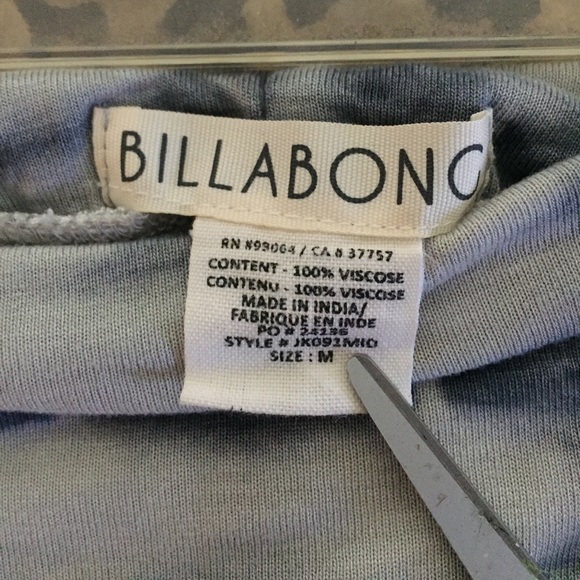 Billabong convertible tie dye maxi skirt / dress M - Picture 5 of 6