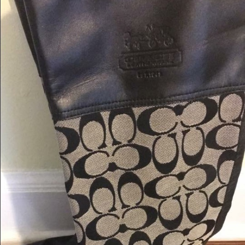 Coach riding boots