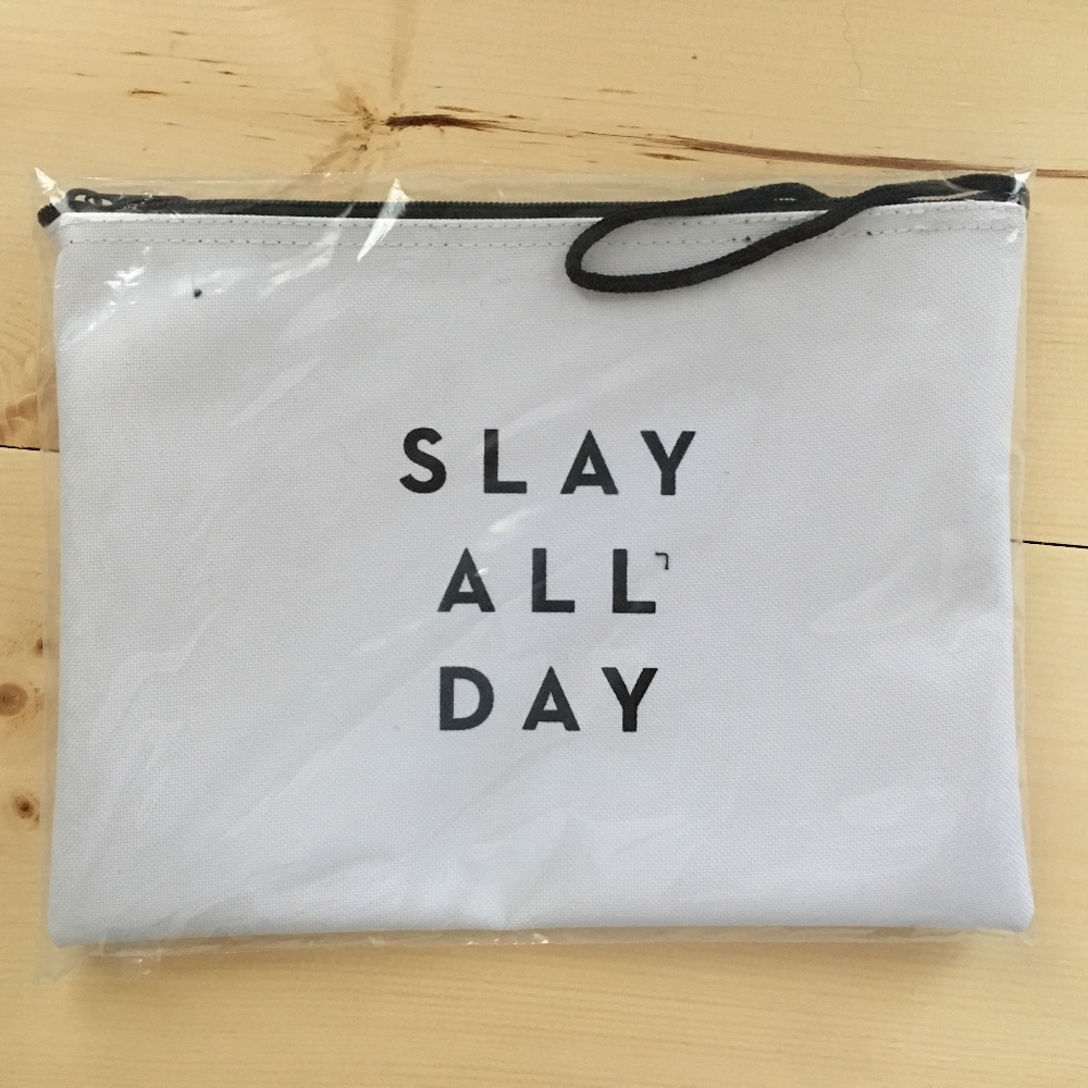 Milly Slay All Day Zipperd Pouch