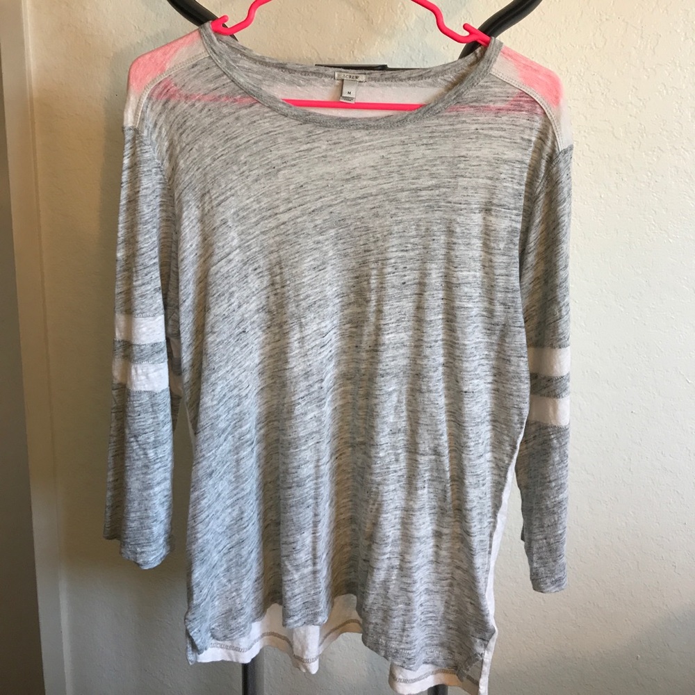 J. Crew 3/4 length Sleeve Top