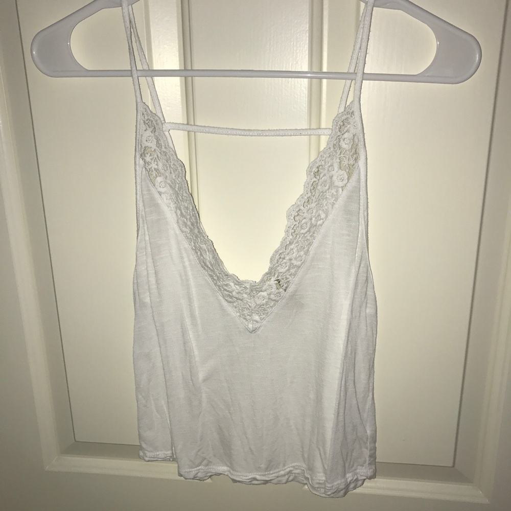 LF white tank top