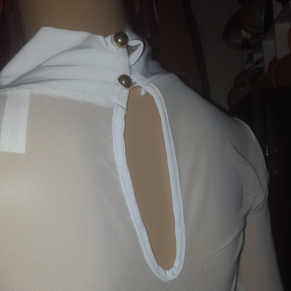 DAZZLING WHITE DRESS - Picture 4 of 4