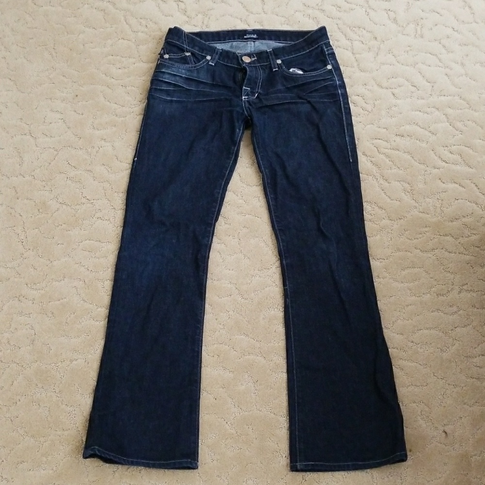 Rock & Republic Jeans with Pink Stitching