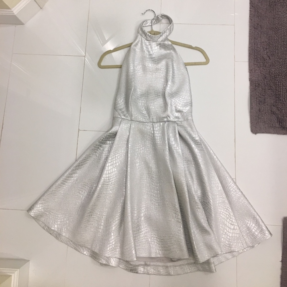 Silver dress
