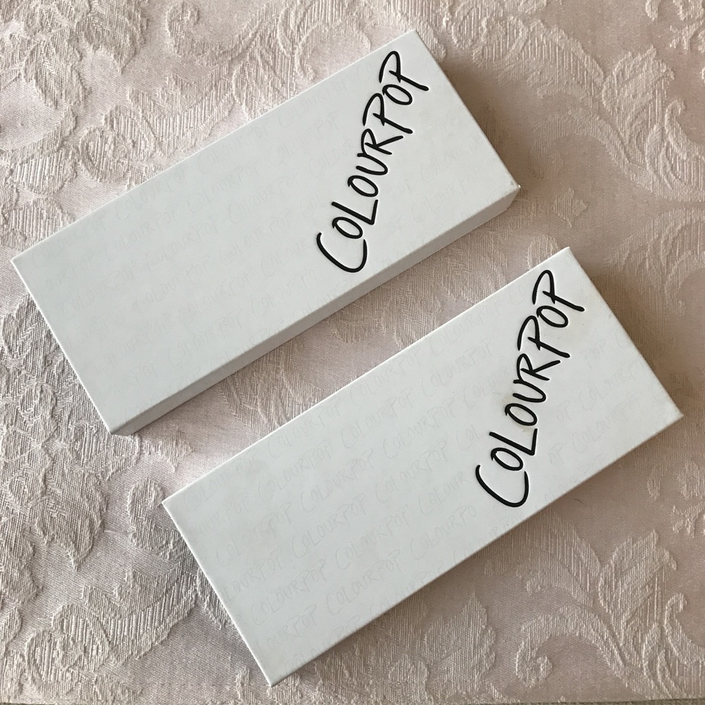 Colourpop single eyeshadow palettes