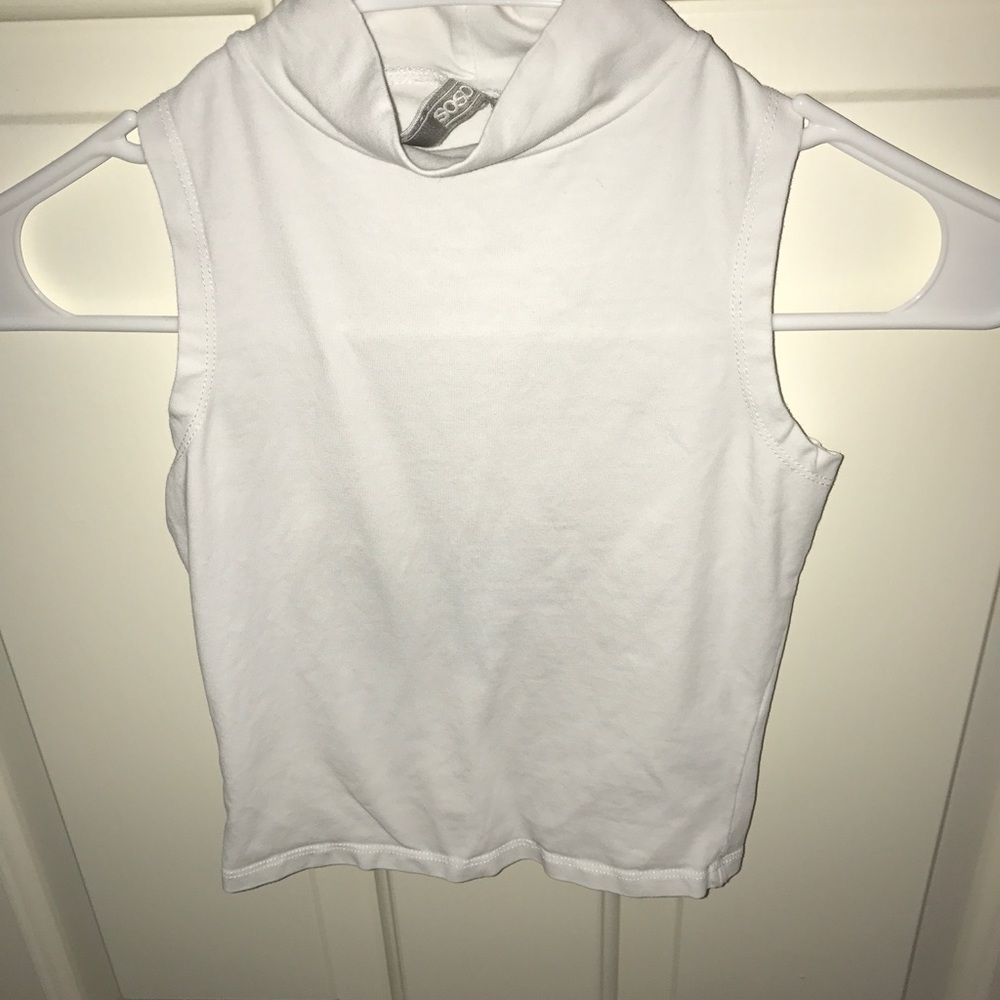 asos turtleneck crop top