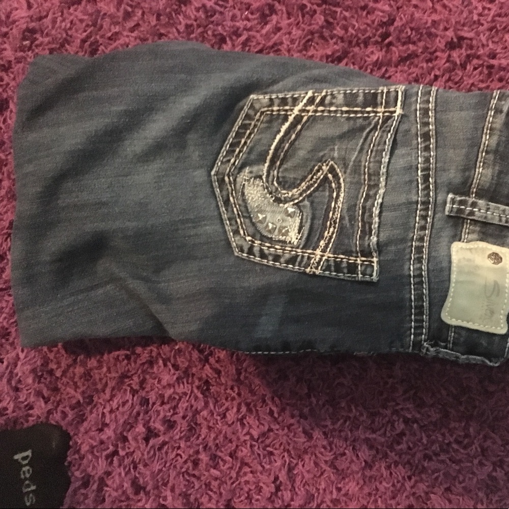 Silver Jeans capri pants