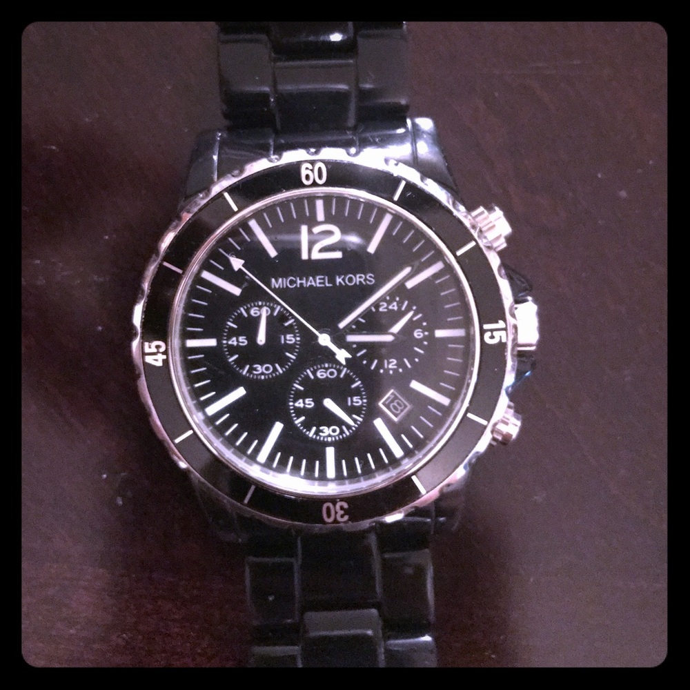 Authentic Michael Kors black watch