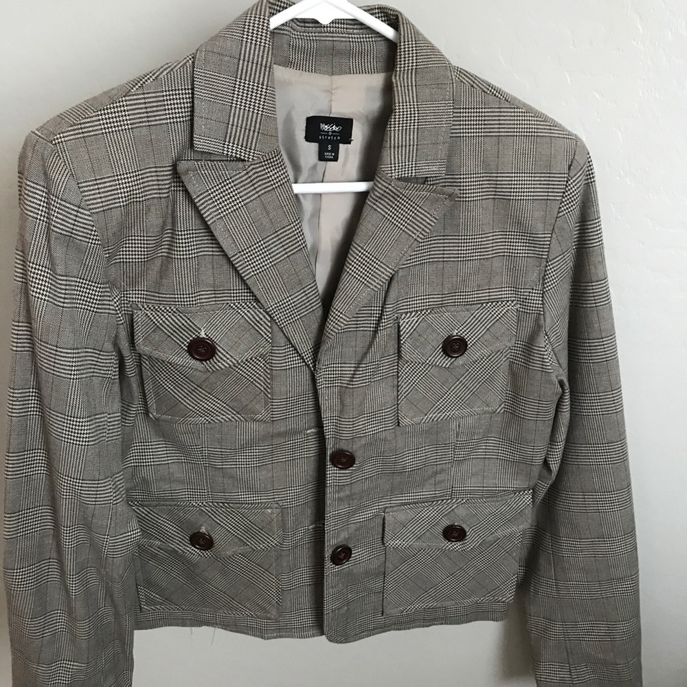 Plaid Blazer
