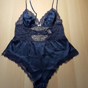 Lacy Blue Body suite