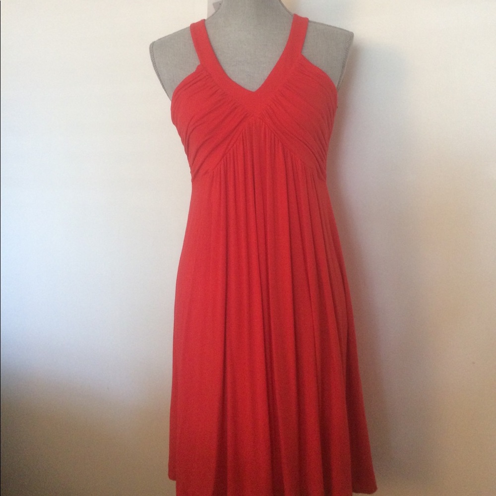 Ellen Tracy Red Summer Dress