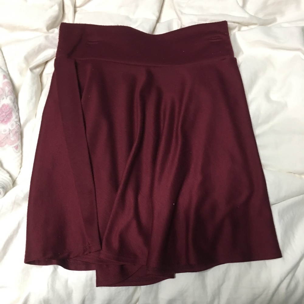 Maroon Skirt- Rue 21