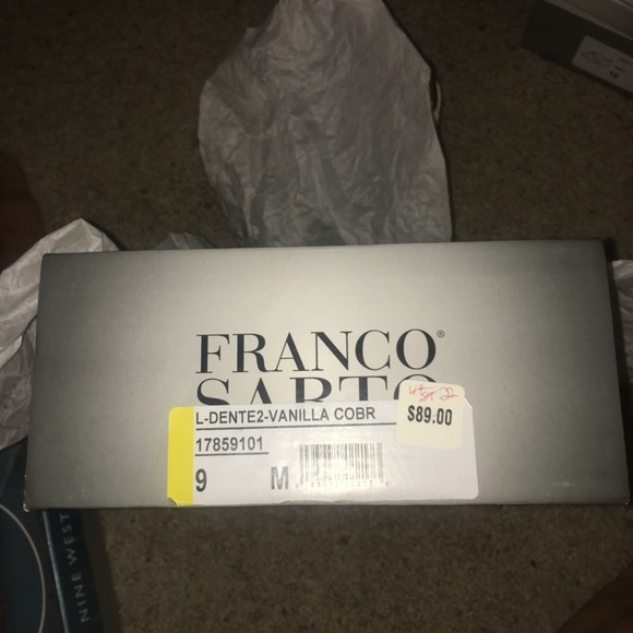 Franco Sarto "Dente" in Vanilla Cobra size 9 - Picture 5 of 5