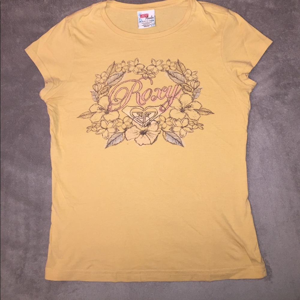 Yellow Roxy T-shirt