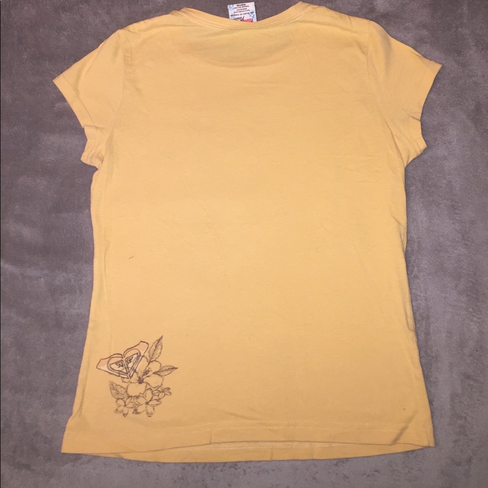 Yellow Roxy T-shirt - Picture 4 of 5