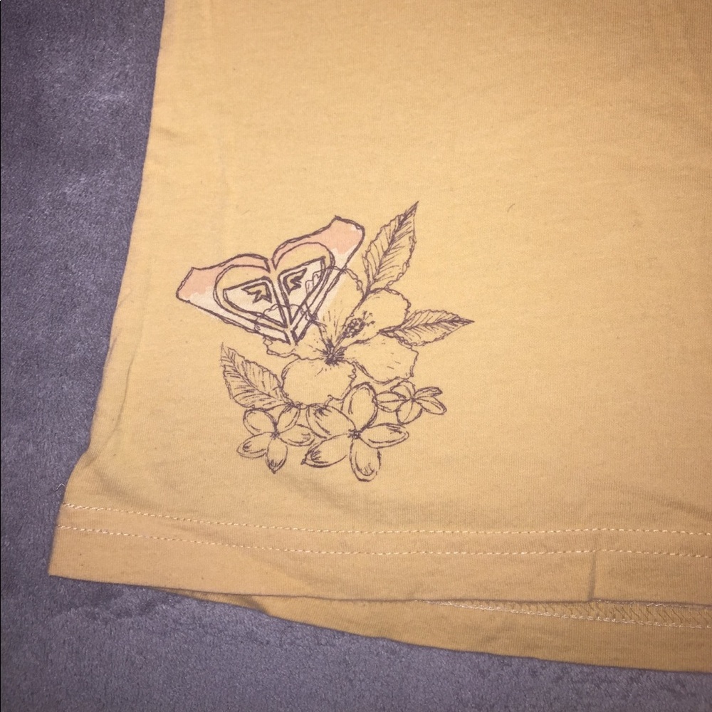 Yellow Roxy T-shirt - Picture 5 of 5