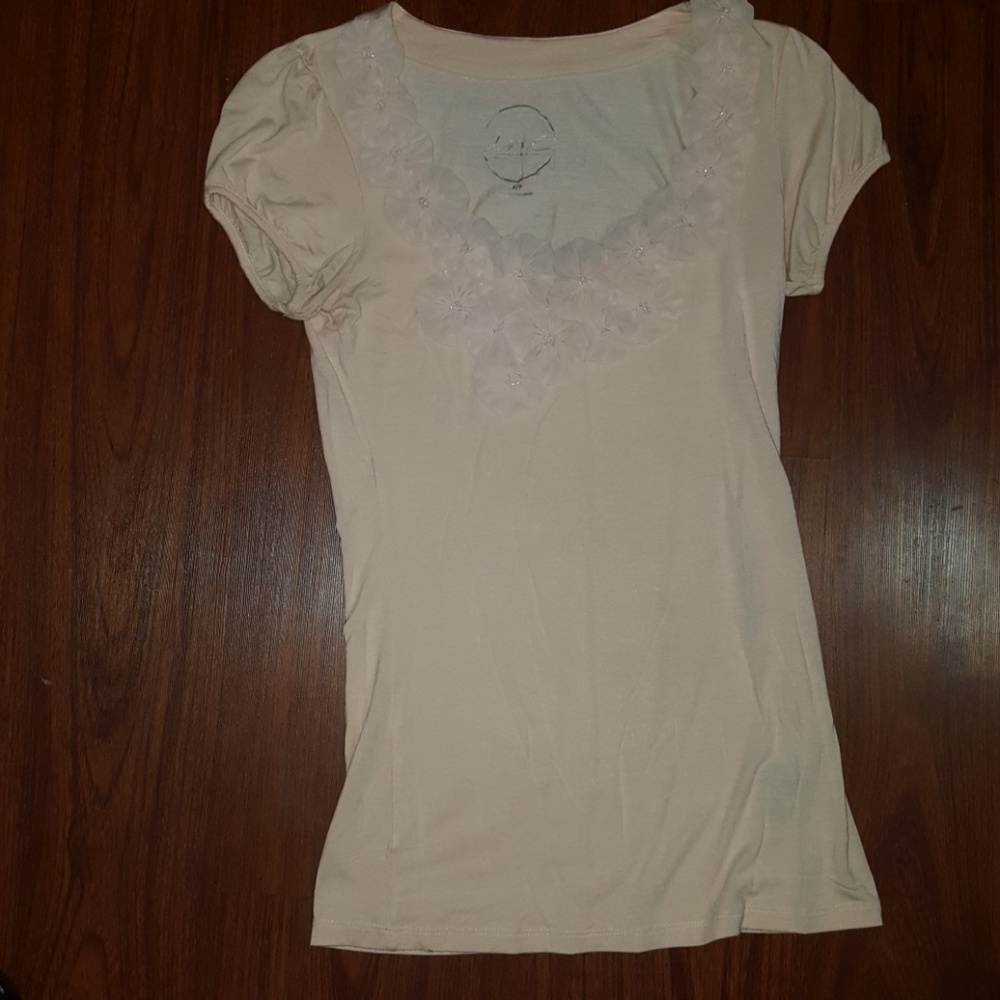 Nwot blush pink top