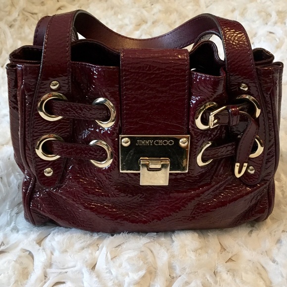 Jimmy Choo Patent Leather Bag - Picture 2 of 12