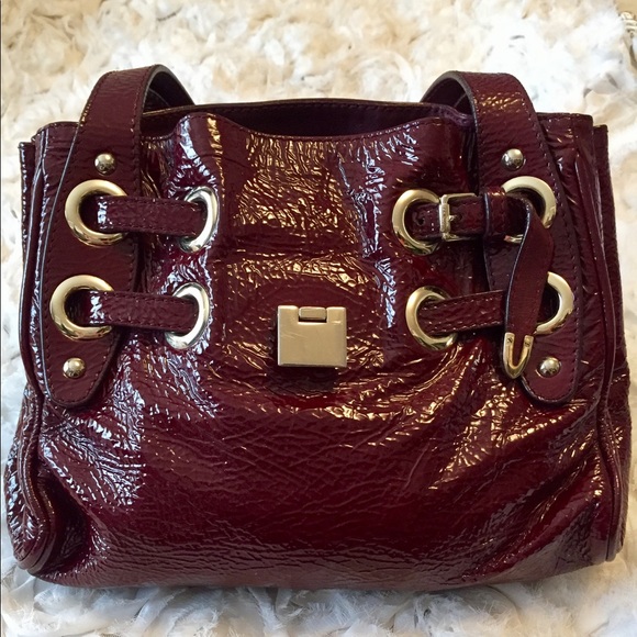 Jimmy Choo Patent Leather Bag - Picture 4 of 12