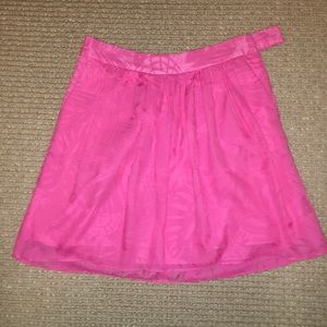 Hot pink Lilly Pulitzer mini skirt