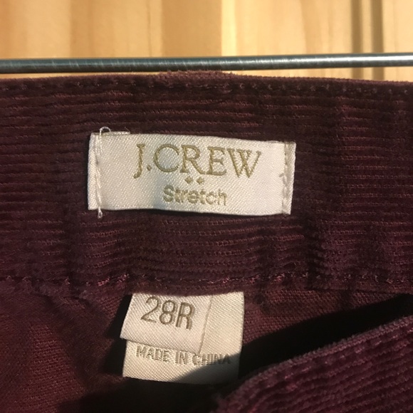 Burgundy Corduroys - Picture 2 of 2