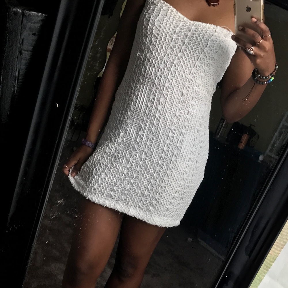 Sparkle & Fade Crochet Dress