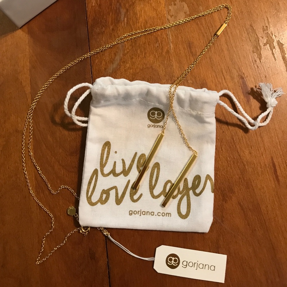 Gorjana Gold Lariat Necklace