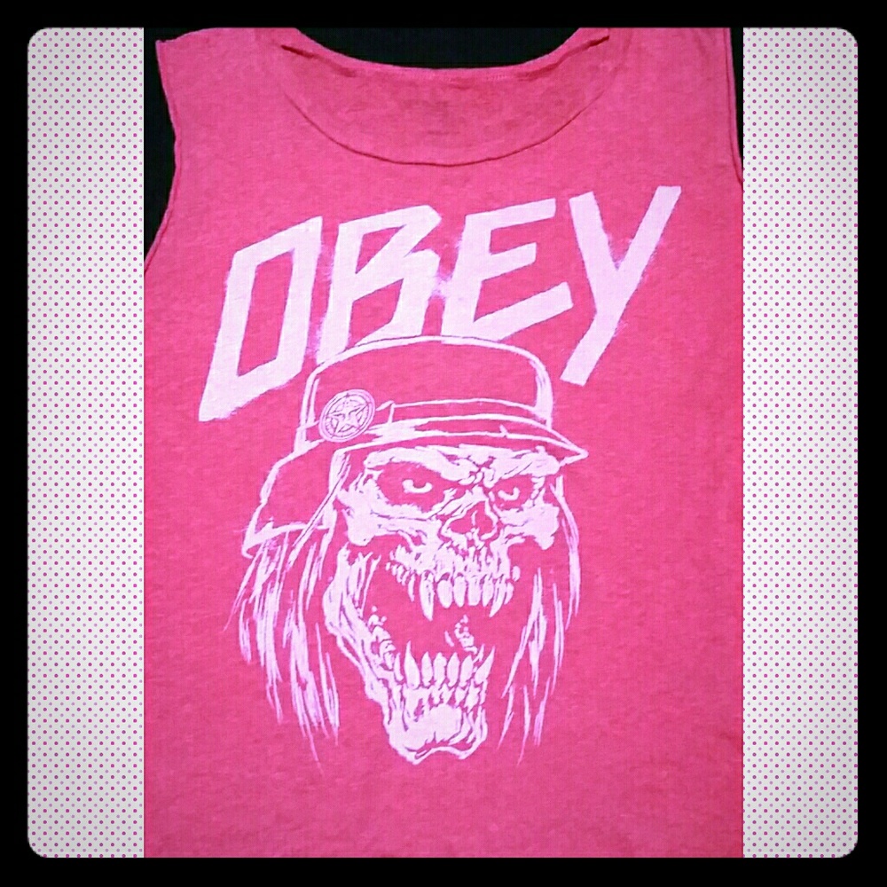OBEY 💀 SKULL/CAP Sleeveless