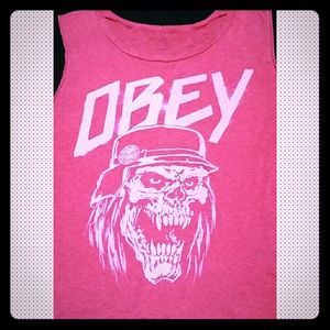 OBEY 💀 SKULL/CAP Sleeveless