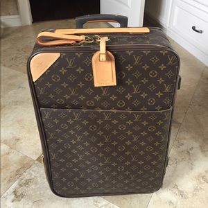 Authentic Luis Vuitton Pegas 55 Suitcase