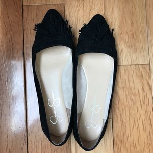 Jessica Simpson tassel flats