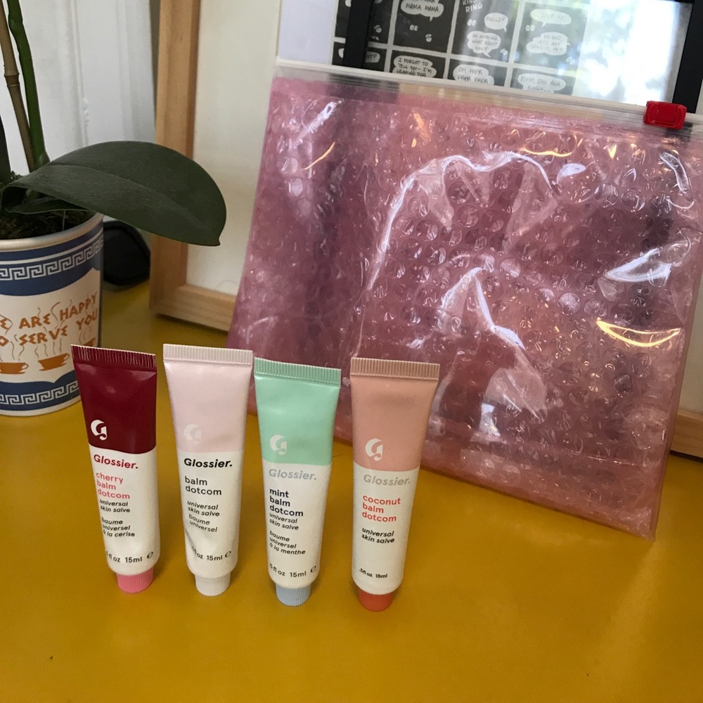 Glossier Balm Dot Com bundle