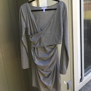 Curve-Hugging Leith Wrap Dress