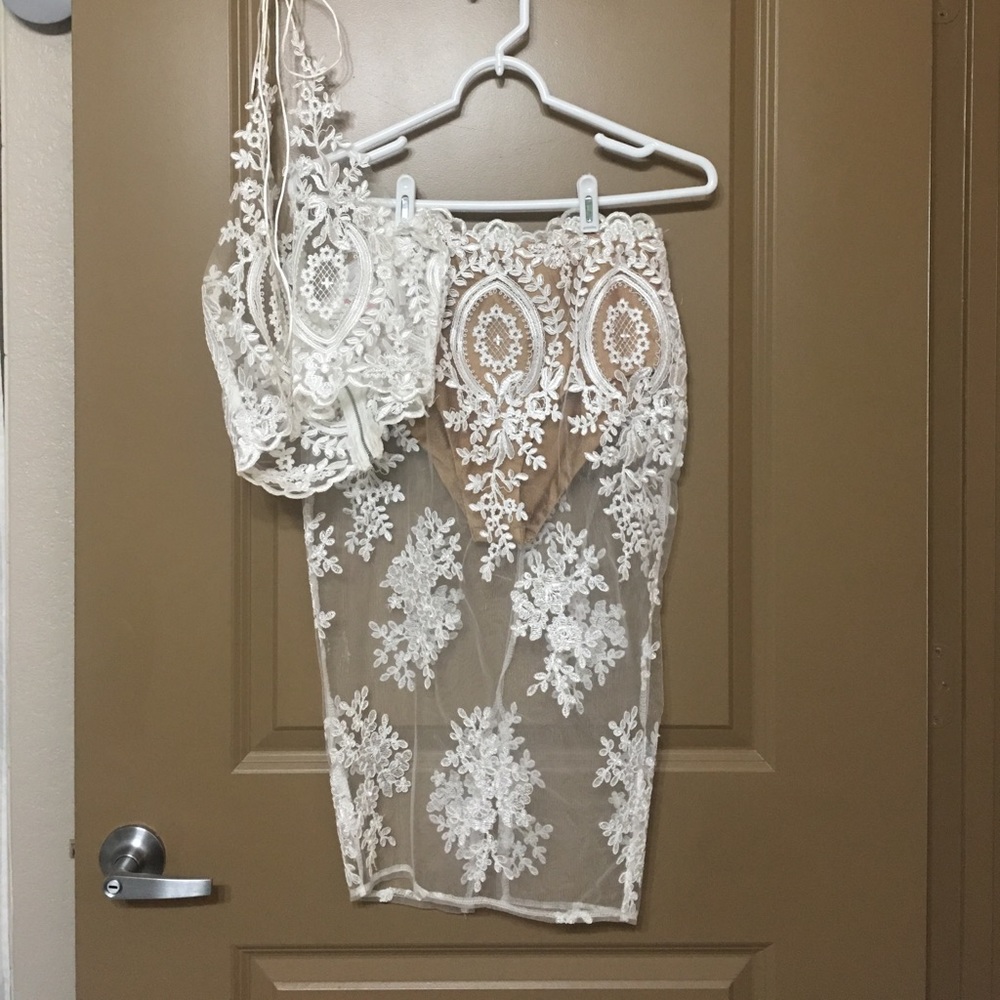 Skirt and top set