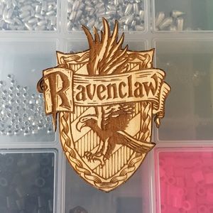 Ravenclaw Harry Potter Laser Cut Wood Pin