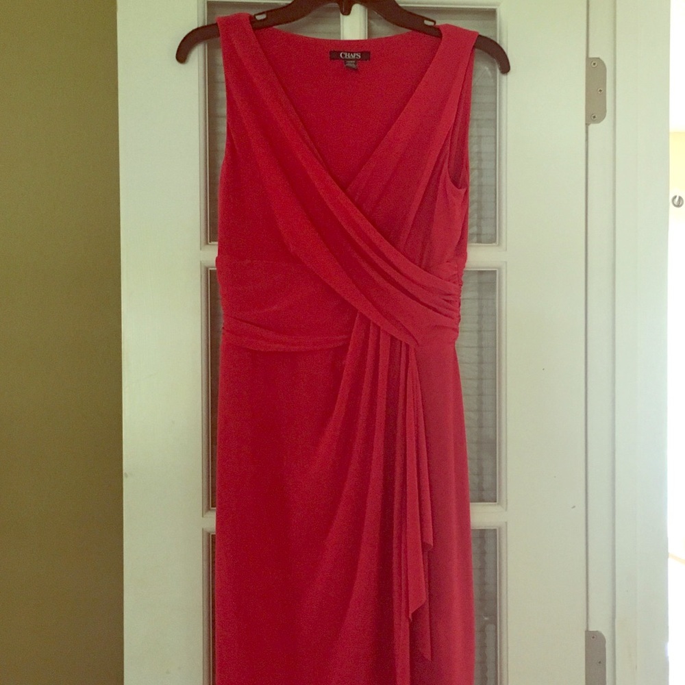 Chaps Fuchsia Sheath Dress