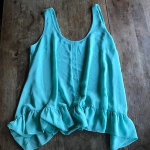 BARELY WORN Soprano Mint Top