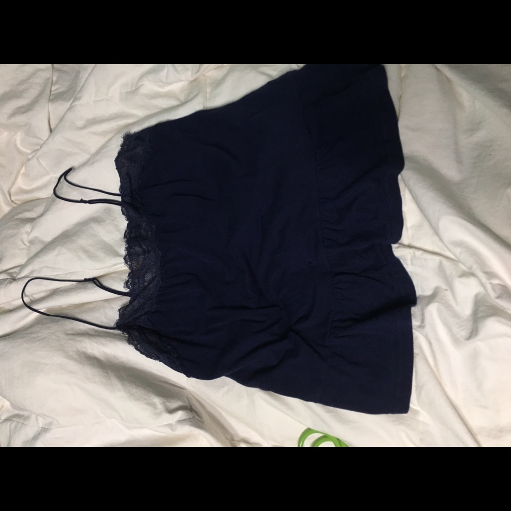 American Eagle Navy Spaghetti Strap