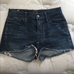 High Waisted Denim Citizens of Humanity Shorts
