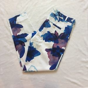Banana republic floral pants