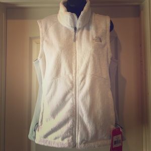 White North face Vest