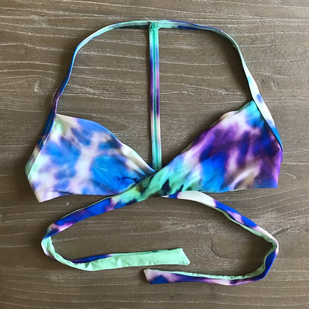 Vitamin A Dreamscape Talia Wrap Bikini Top