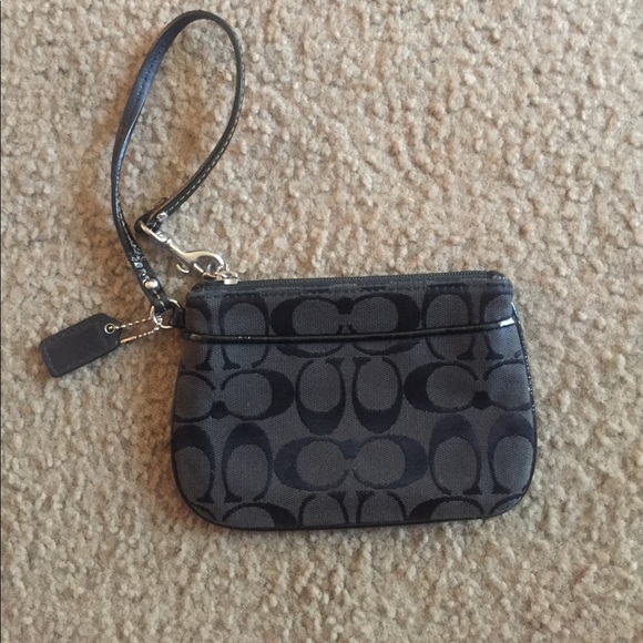 Black Coach wristlets - Picture 2 of 5