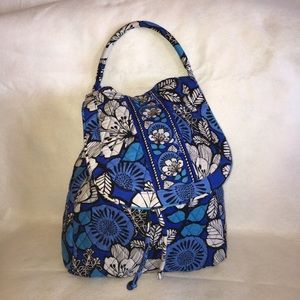 Vera Bradley backpack tote in Blue Bayou