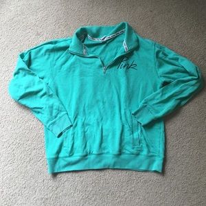 VS PINK 3/4 Zip Pull over