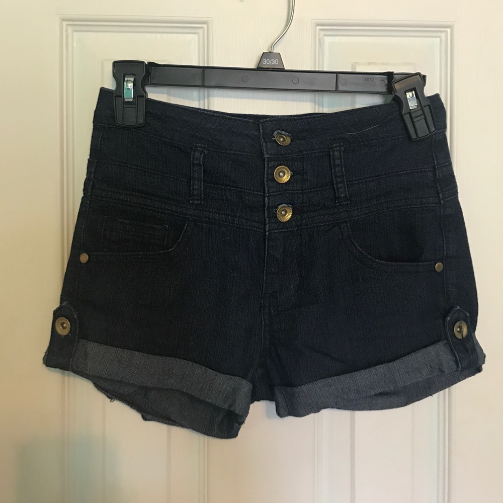High waisted shorts