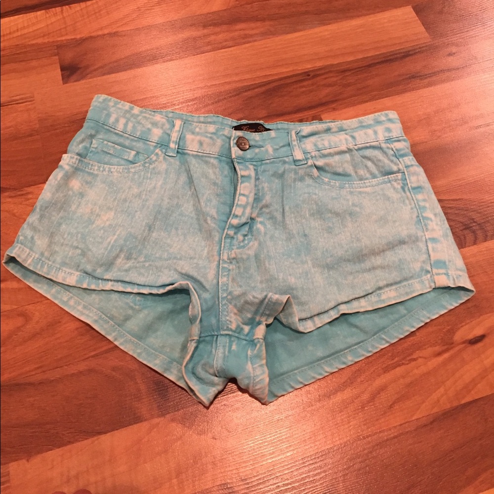 High waisted shorts