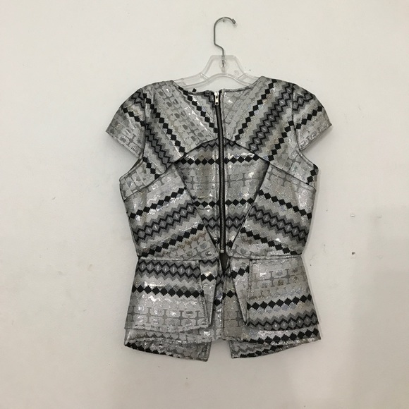 Silver dressy shirt - Picture 2 of 2