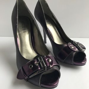 Purple Guess Heels