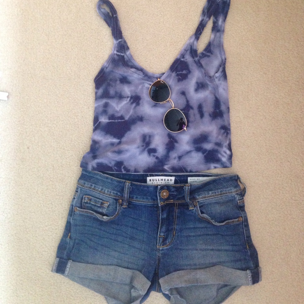 Bullhead denim shorts